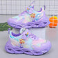 2022 New Breathable Girls LED Lighting Shoes Casual Sports Shoes - IRRAKIDS