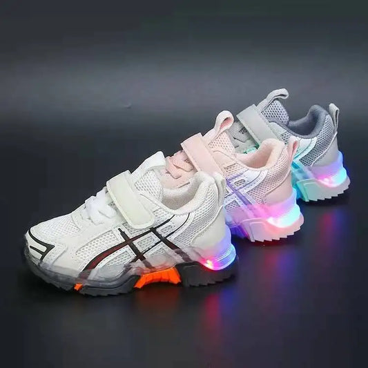 Allégez votre démarche : chaussures décontractées unisexes à LED