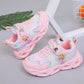 2022 New Breathable Girls LED Lighting Shoes Casual Sports Shoes - IRRAKIDS